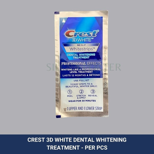 Crest 3D Whitestrips Whitening Strips Professionals Effect Per Pcs