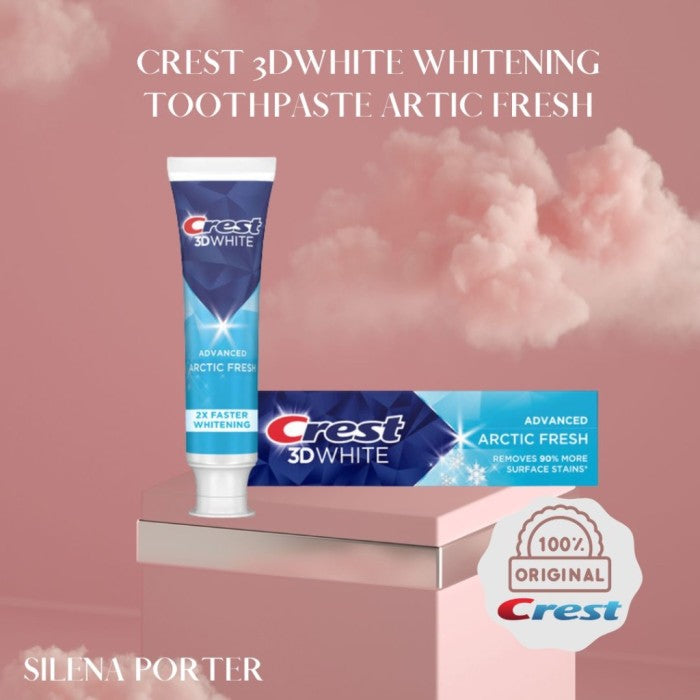 Ready Stock Crest 3D White Whitening Toothpaste USA 3.3 OZ